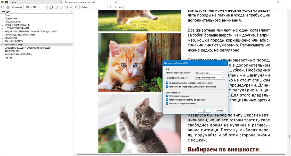Печать и просмотр документов - Sumatra PDF 3.6.16779 Prerelease + Portable — изображение 2