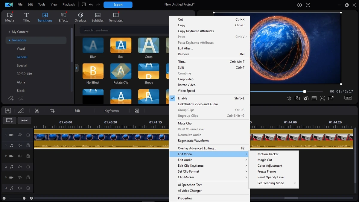 Передовой редактор видео - CyberLink PowerDirector 2024 Ultimate 22.1.2529.0 (x64) — изображение 2