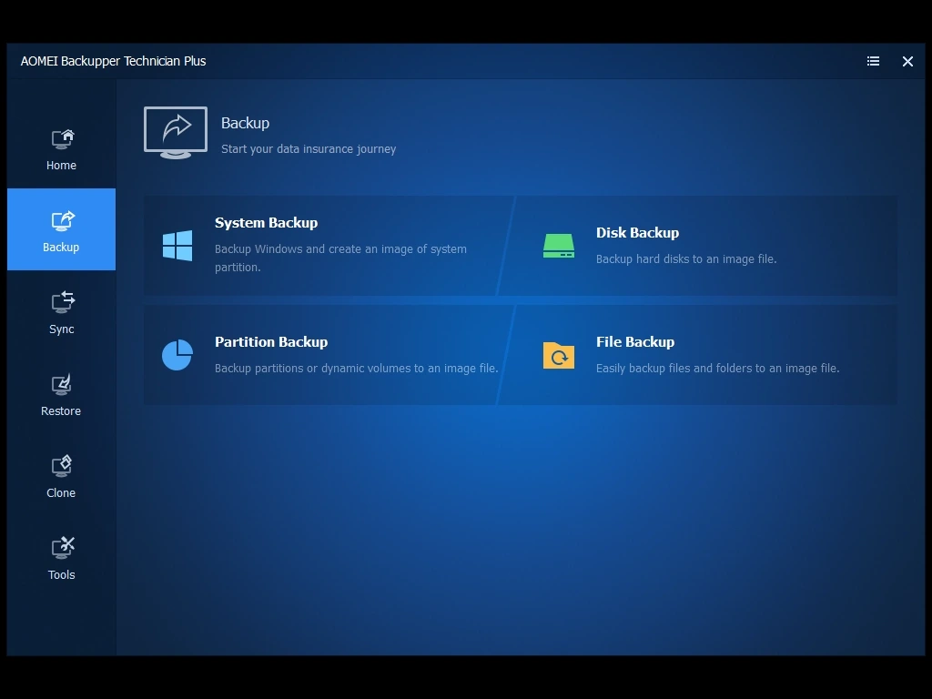 AOMEI Backupper Technician Plus 7.3.5 WinPE by FC Portables — изображение 2