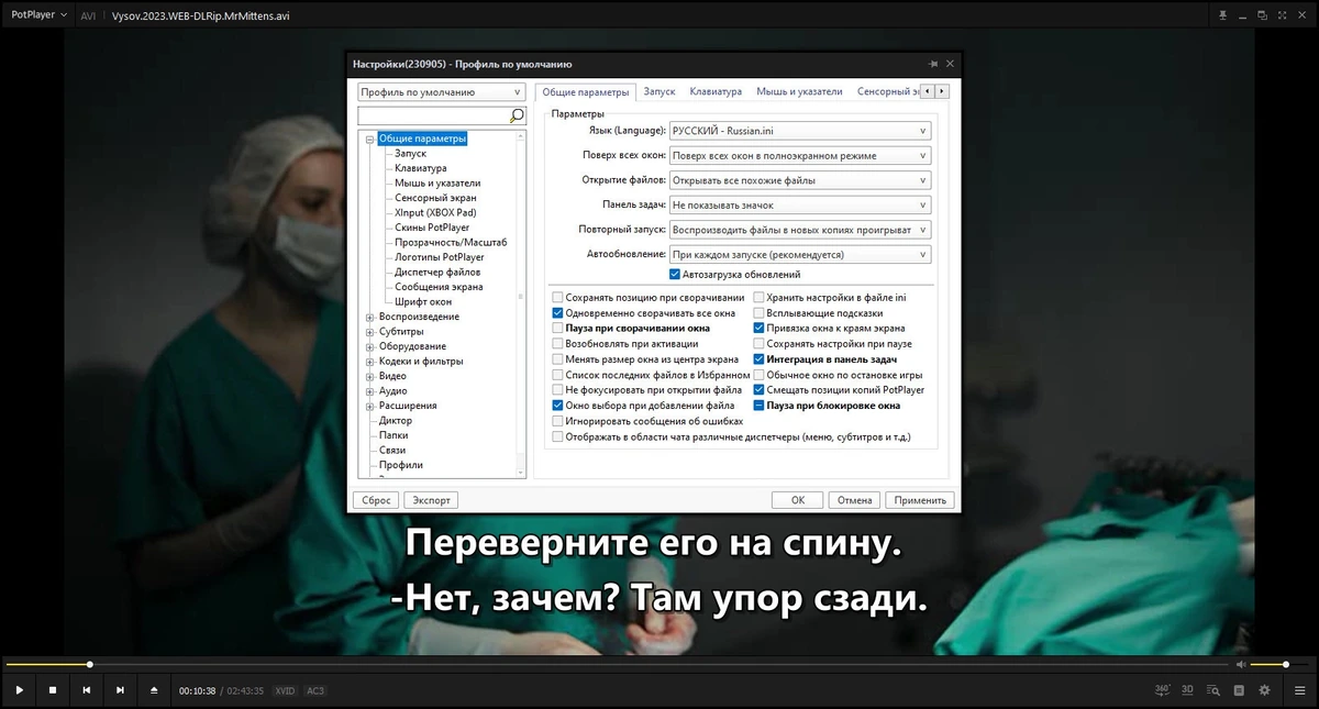 Плеер мультимедиа - PotPlayer 230905 (1.7.21999) — изображение 2