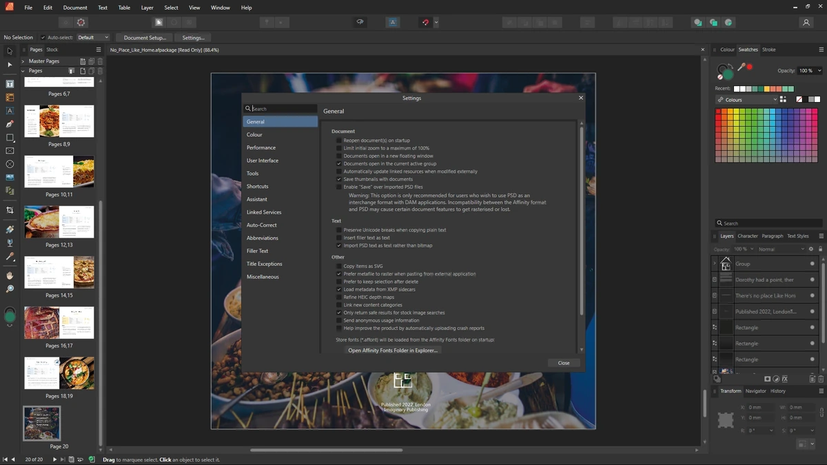 Подготовка документов к публикации Serif Affinity Publisher 2.5.6.2887 by elchupacabra — изображение 2