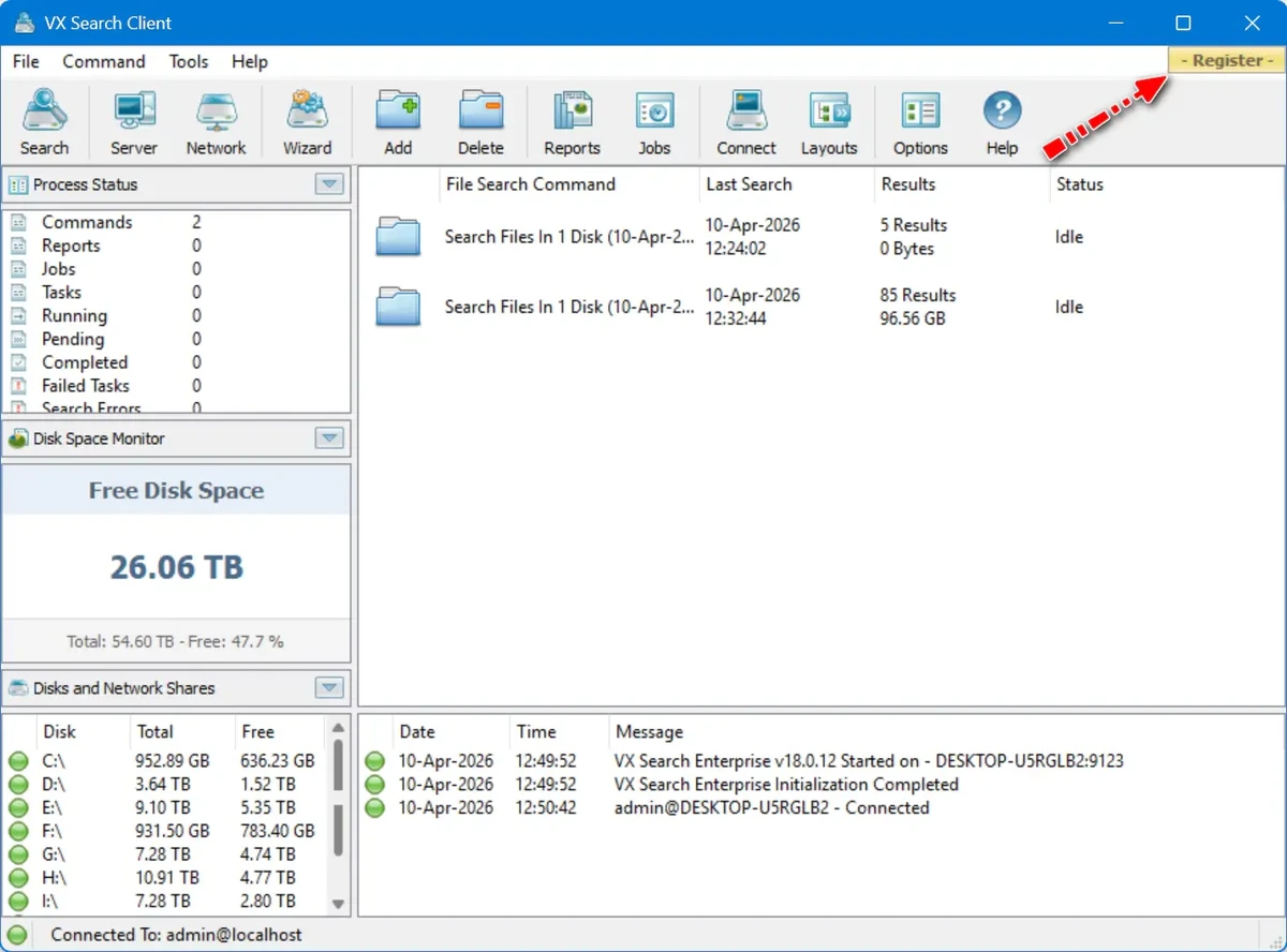 Поиск для Windows VX Search 18.0.12 — изображение 2