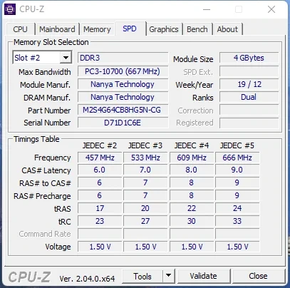 Полные данные о процессоре - CPU-Z 2.04.0 + Portable — изображение 3