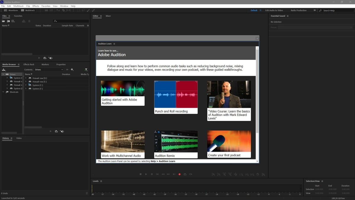Аудиоредактор Adobe Audition 2024 24.6.0.69 RePack by KpoJIuK — изображение 3