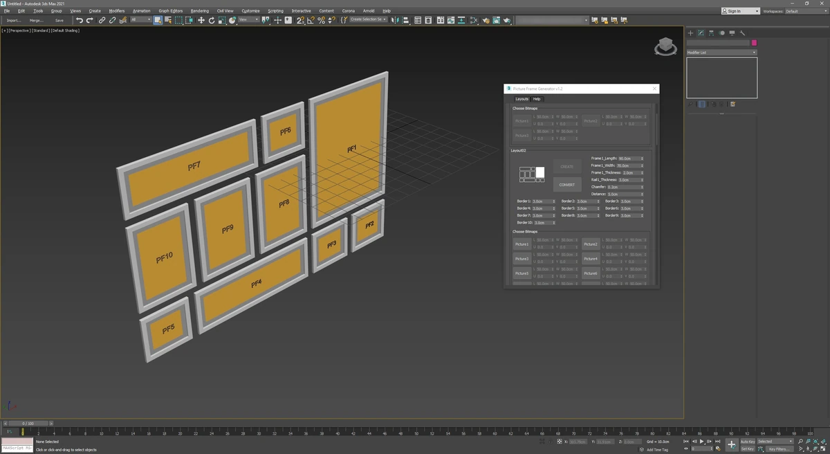 ArchvizTools - Picture Frame Generator 1.2 — изображение 3