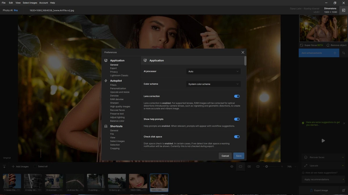 Повышение качества фото Topaz Photo AI Pro 3.5.1 by KpoJIuK — изображение 3