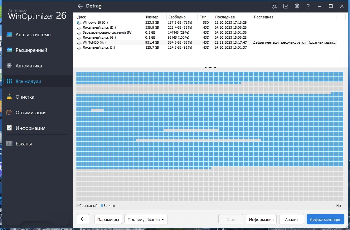 Повышение производительности Windows - Ashampoo WinOptimizer 26.00.20 RePack by Dodakaedr — изображение 3