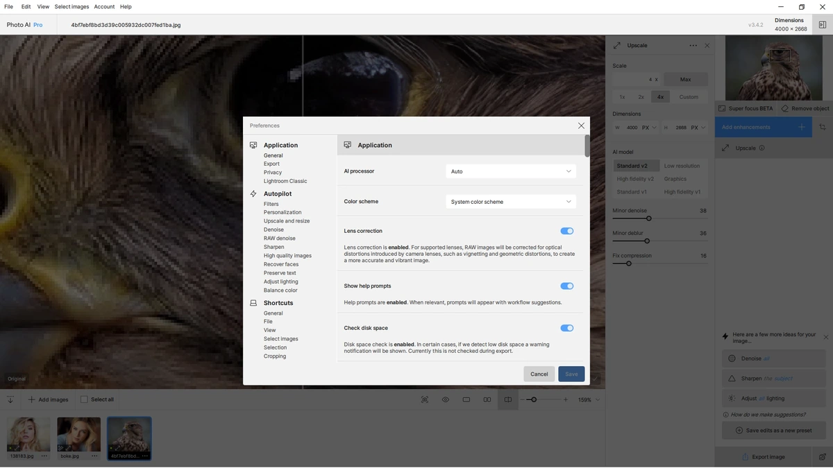 Повышение резкости фото Topaz Photo AI 3.4.2 RePack by KpoJIuK — изображение 3