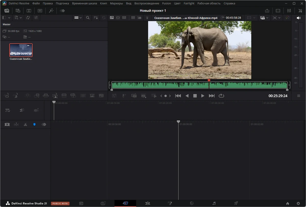 Профессиональное редактирование видео Blackmagic Design DaVinci Resolve Studio 21.0 Build 28 beta 2 by 7997 — изображение 3