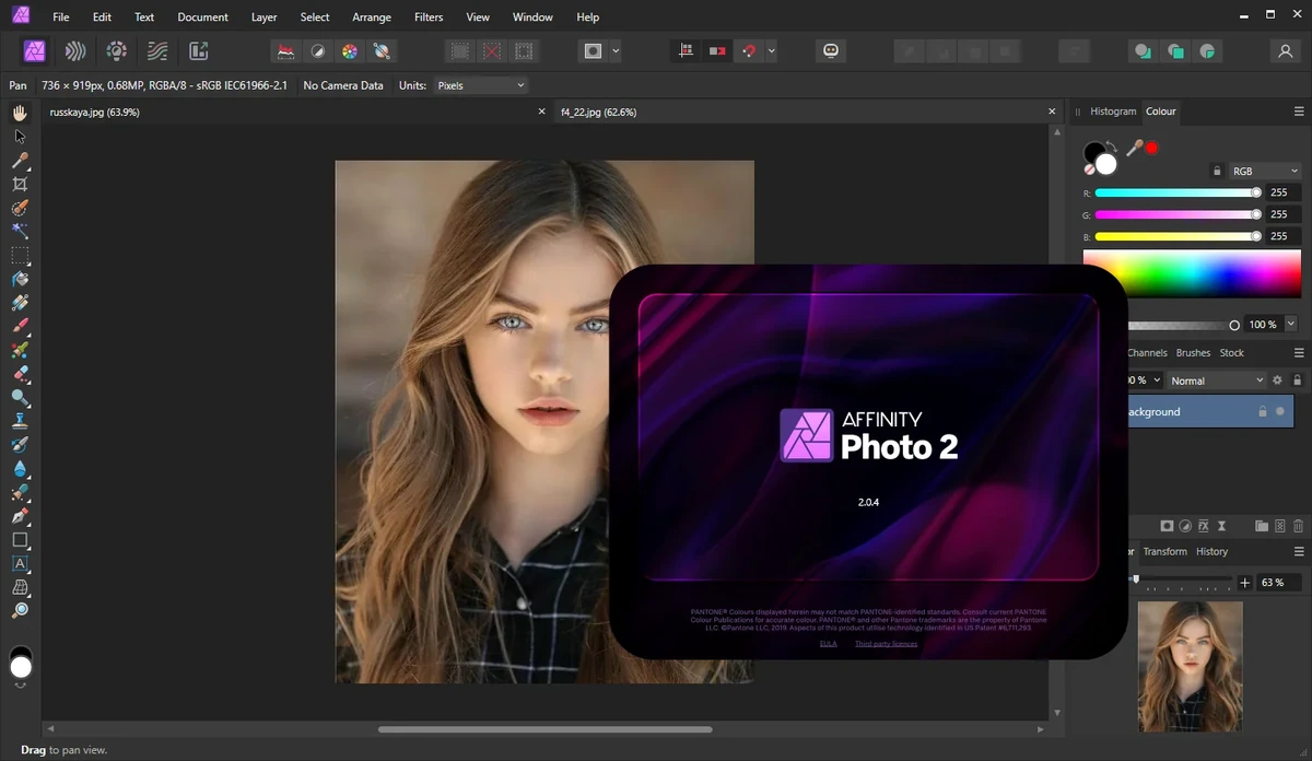 Профессиональный редактор фото - Serif Affinity Photo 2.0.4.1701 RePack by KpoJIuK — изображение 3