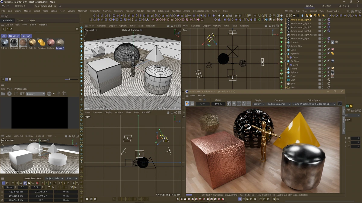 Arnold Render for Cinema 4D (C4DtoA) 4.7.3 — изображение 3