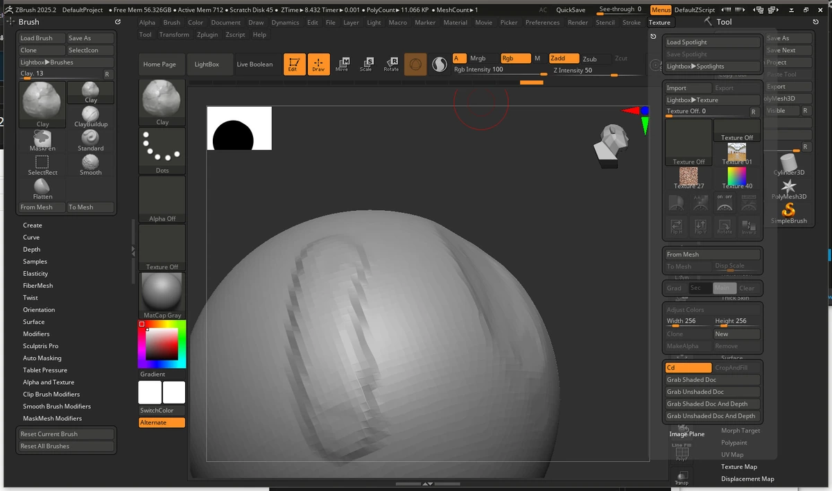 Программа для 3D скульпторов и художников ZBrush 2025.2.0 — изображение 3