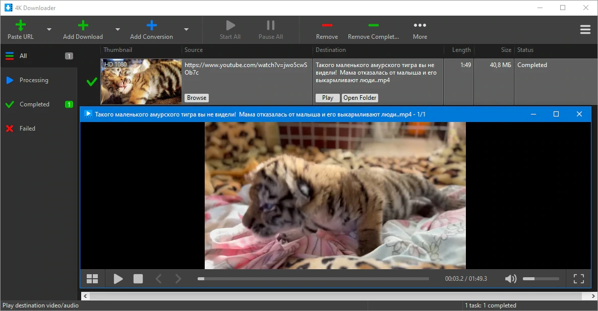4K Downloader 6.2.0 — изображение 3