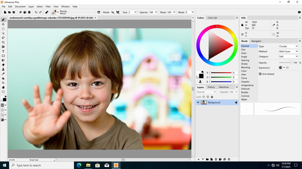 Artweaver Plus 8.0.5.3181 — изображение 3