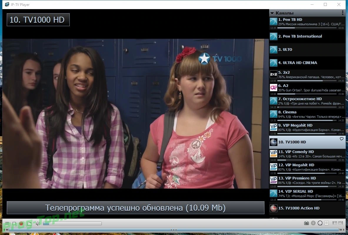 Проигрыватель эфирных ТВ каналов - IP-TV Player 50.1 RePack (& Portable) by elchupacabra — изображение 3