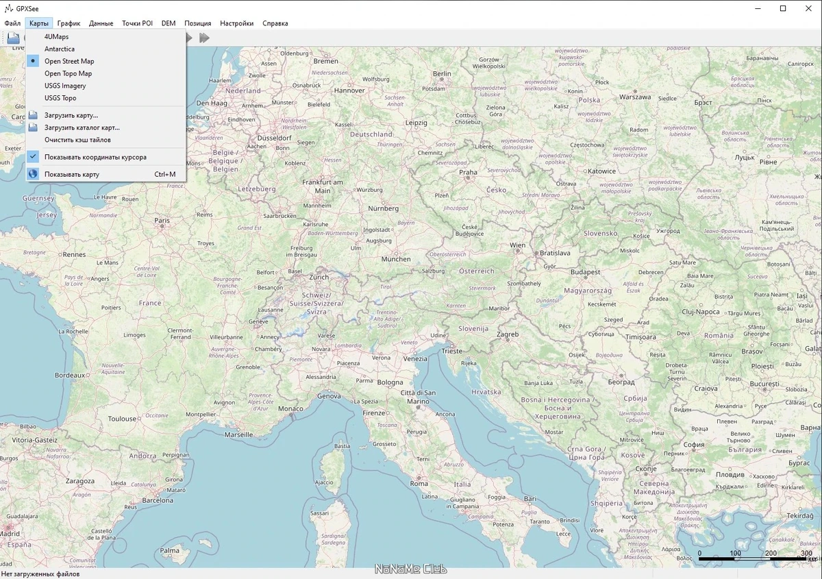 Просмотр файлов журнала GPS GPXSee 13.8 — изображение 3
