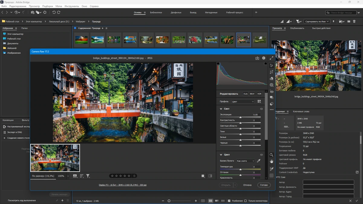 Просмотр графических файлов Adobe Bridge 2025 15.0.3.525 by KpoJIuK — изображение 3