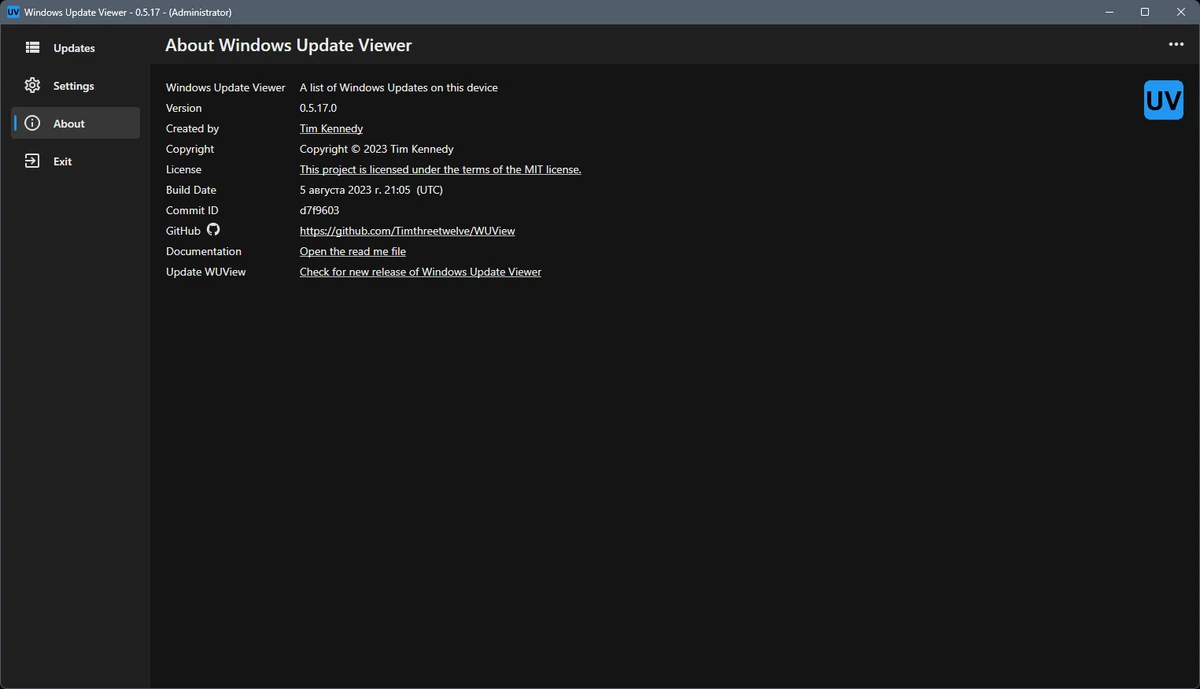 Просмотр обновлений Windows Update Viewer 0.5.17.0 + Portable — изображение 3