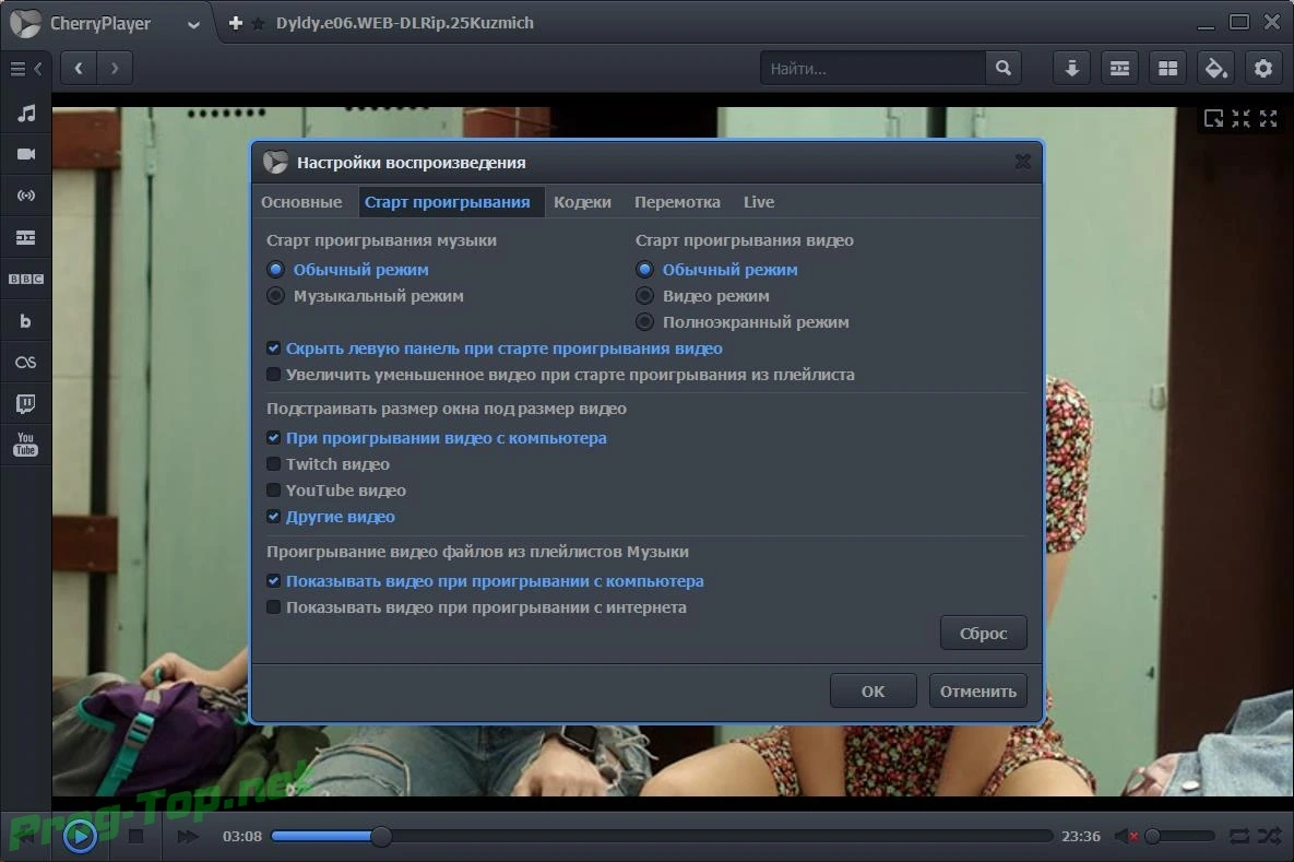 Просмотр видео из интернета - CherryPlayer 3.1.3 RePack (& Portable) by elchupacabra — изображение 3