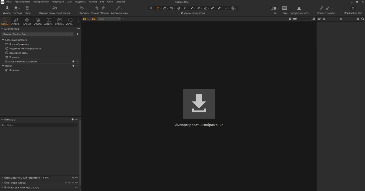 Простой редактор изображений Capture One Enterprise 16.8.3.3630 by KpoJIuK — изображение 3
