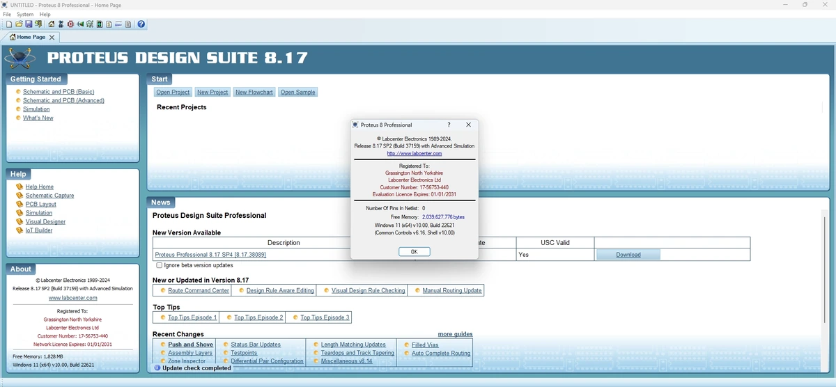 Proteus Professional 8.17 SP2 Build 37159 by nekto78 — изображение 3