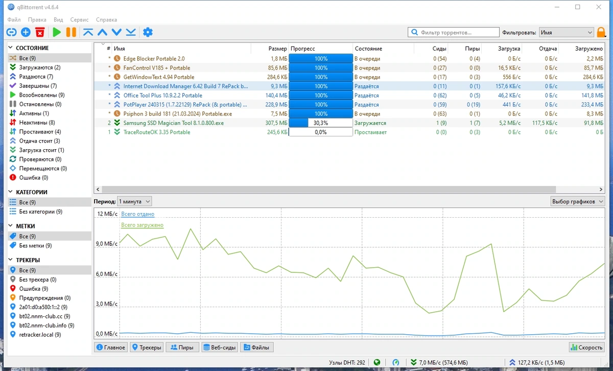 qBittorrent 4.6.4 (x64) Полная + Портативная версии by Dodakaedr — изображение 3