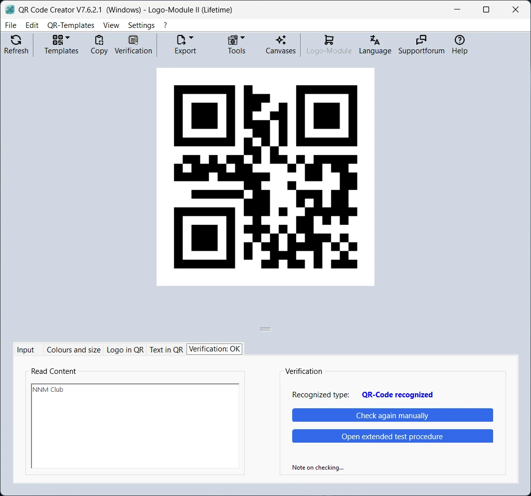 QR-Code Creator 7.6.2.1 — изображение 3