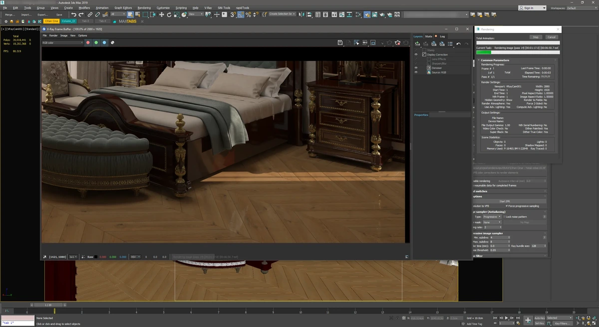 Расчет напольного покрытия FloorGenerator 2.10 for 3ds Max 2013-2024 — изображение 3