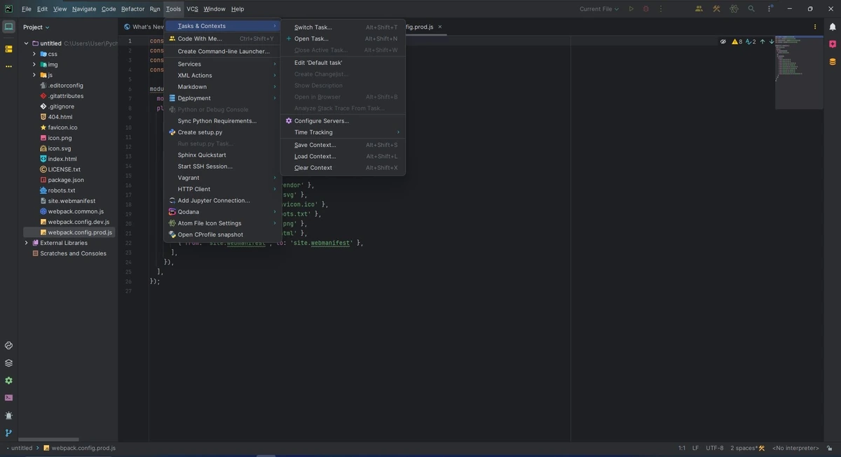 Разработка на языке Python JetBrains PyCharm Professional 2024.2.4 (x64-arm64) Repack by Sitego — изображение 3