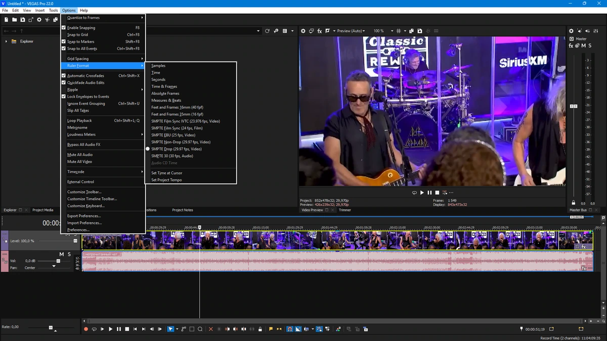 Редактирование и монтаж видео MAGIX Vegas Pro 22.0 Build 248 by KpoJIuK — изображение 3
