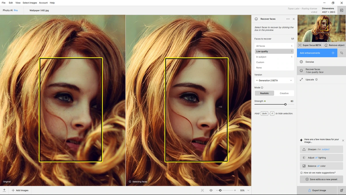 Редактор фотографий Topaz Photo AI Pro 3.6.2 — изображение 3
