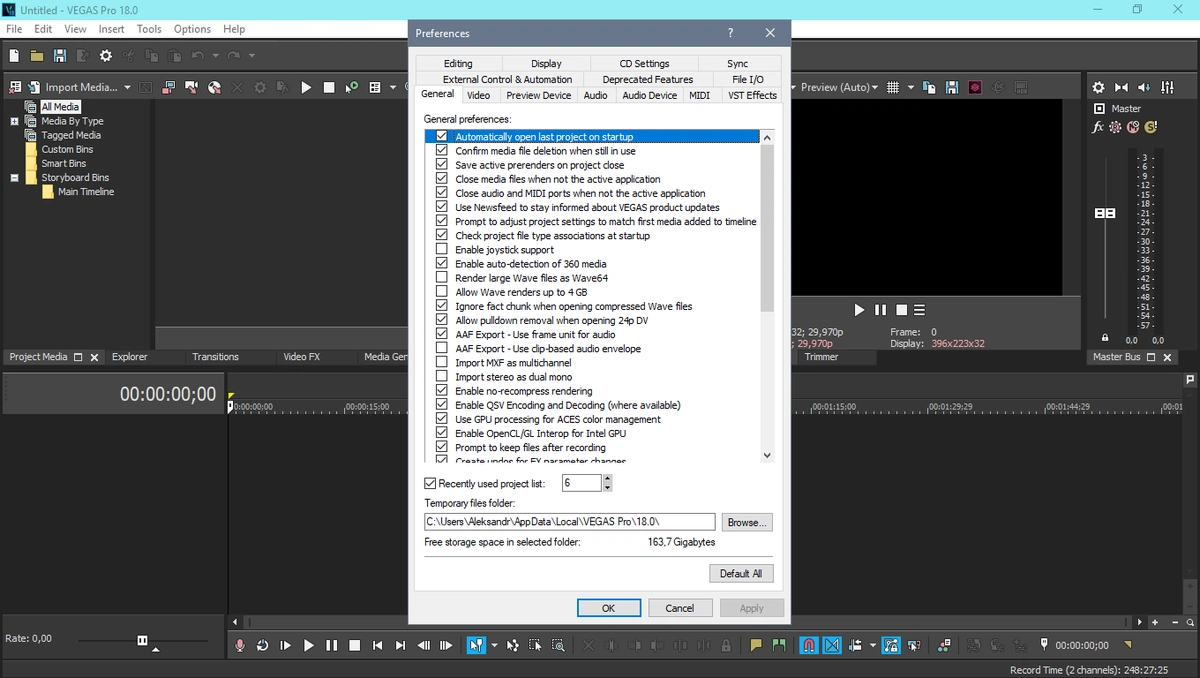 MAGIX Vegas Pro 18.0 Build 482 RePack by KpoJIuK — изображение 3