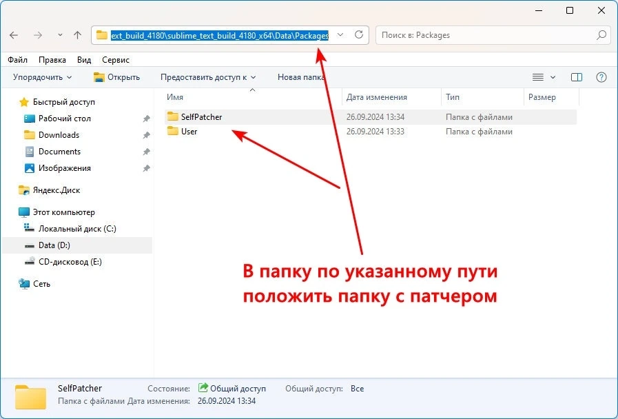 Редактор исходных текстов программ Sublime Text 4 Build 4180 — изображение 3