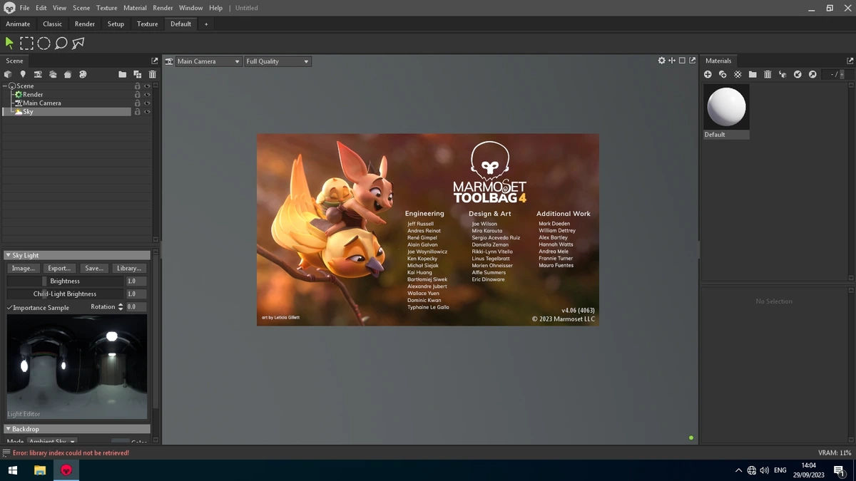 Редактор материалов - Marmoset Toolbag 4.06 (4063) — изображение 3