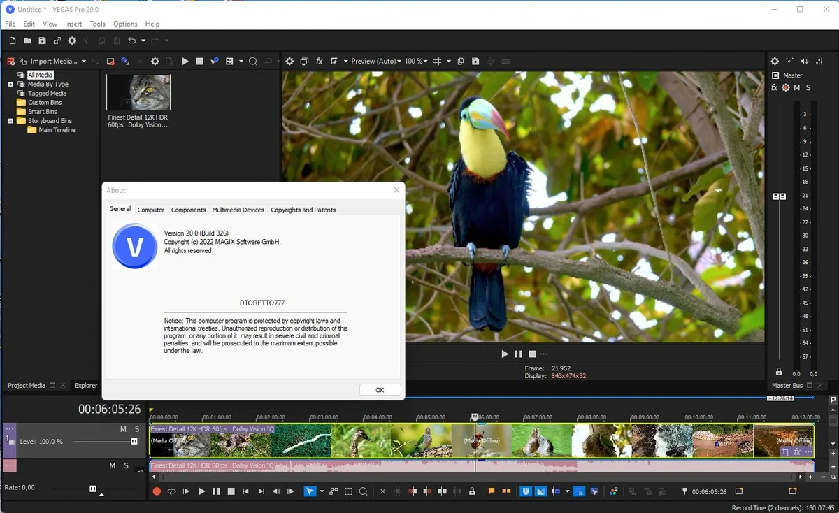 Редактор мультимедиа - MAGIX Vegas Pro 20.0 Build 326 RePack by KpoJIuK — изображение 3
