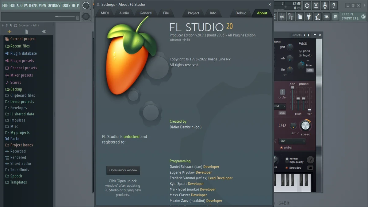 Редактор-секвенсор для написания музыки - FL Studio Producer Edition 20.9.2 (Build 2963) RePack by Soul Storm — изображение 3