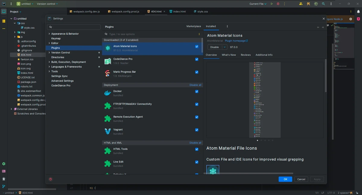 Редактор структуры кода Jetbrains WebStorm 2025.2.4 (x64-arm64) by IDE`a — изображение 3
