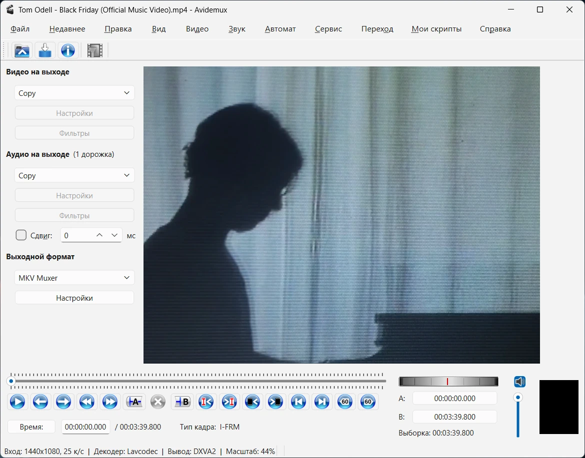 Редактор видео AviDemux 2.8.2 Nightly (260417) + Portable — изображение 3