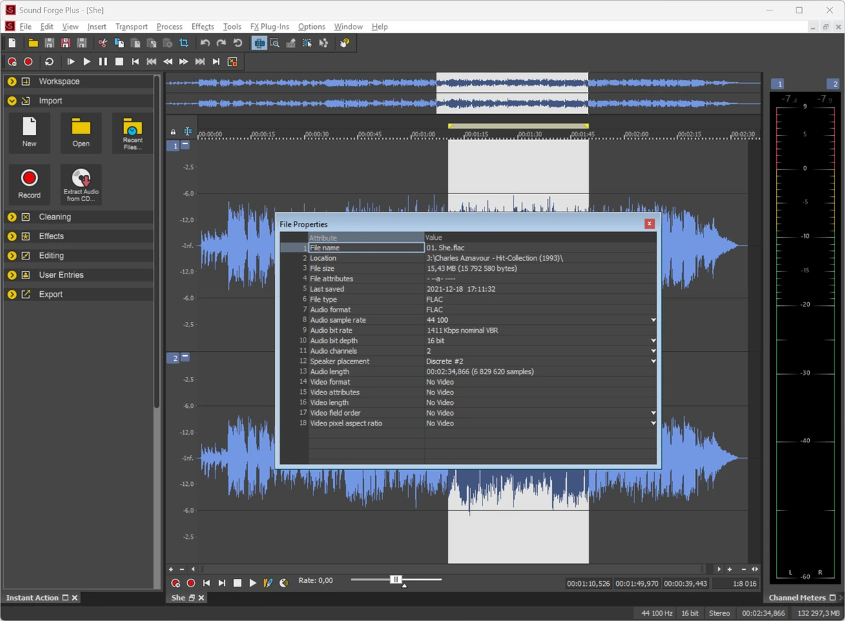 Редактор звука BorisFX Sound Forge Plus 2026.0.0 Build 69 by 7997 — изображение 3