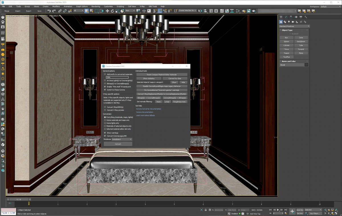 Рендеринг в 3ds Max Corona Renderer 15 for 3ds Max 2018-2027 — изображение 3