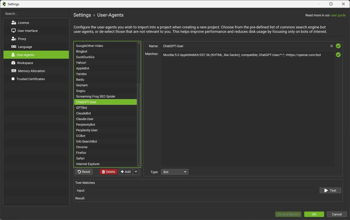 Screaming Frog SEO Log File Analyser 6.4 — изображение 3