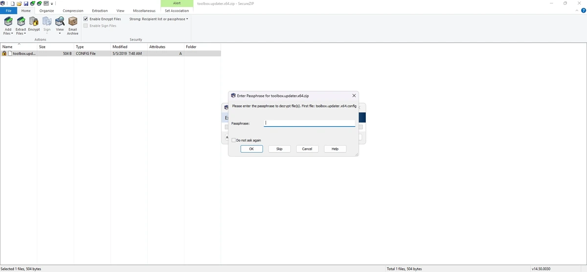 SecureZIP Enterprise Desktop 14.50.0030 — изображение 3