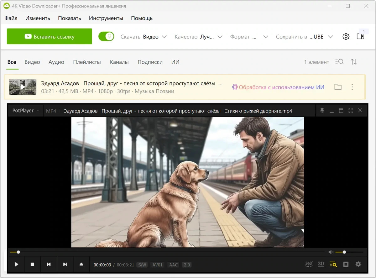 4K Video Downloader+ 26.1.0.0336 + Portable — изображение 3