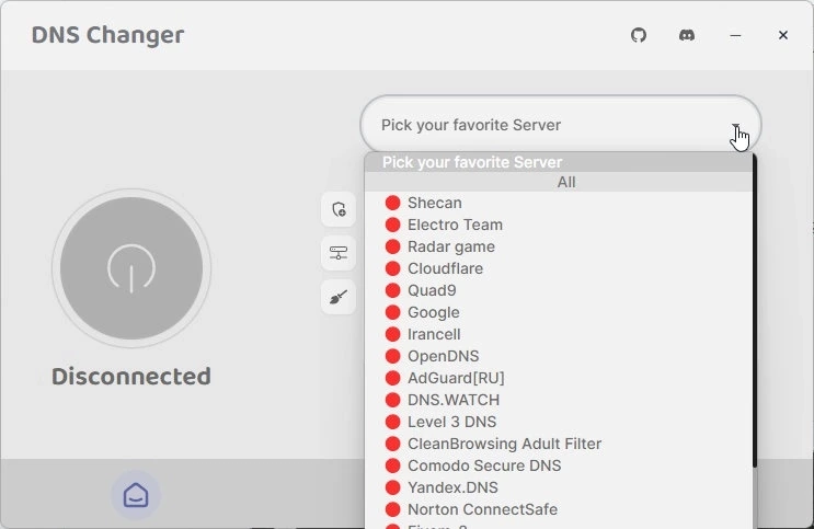 Смена DNS-серверов DNS Changer 2.3.0 + Portable — изображение 3