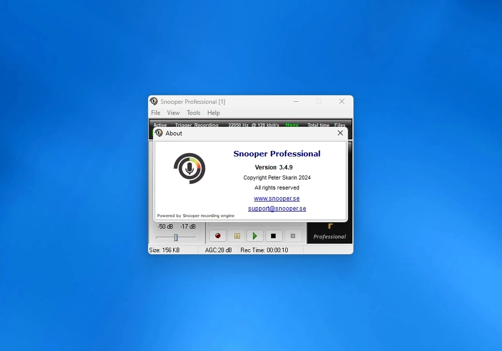 Snooper Professional 3.4.9 — изображение 3