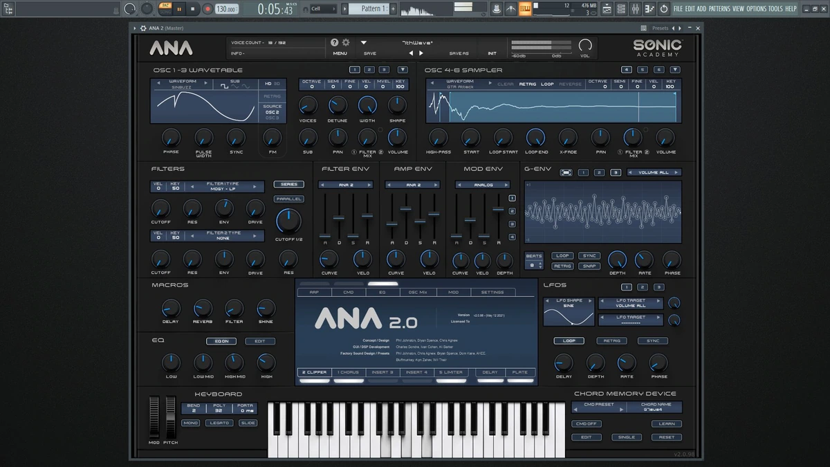 Sonic Academy & Slate Digital - ANA 2 Ultra Bundle 2.0.98 VSTi, VSTi3, AAX (x64) RePack by RET — изображение 3