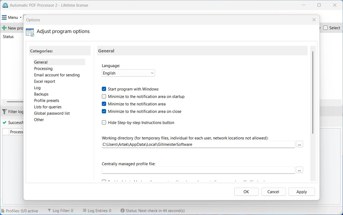 Automatic PDF Processor 2.1.9 — изображение 3