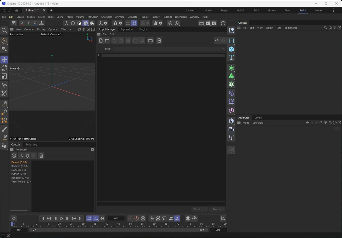 Создание анимации Cinema 4D 2026.0 — изображение 3