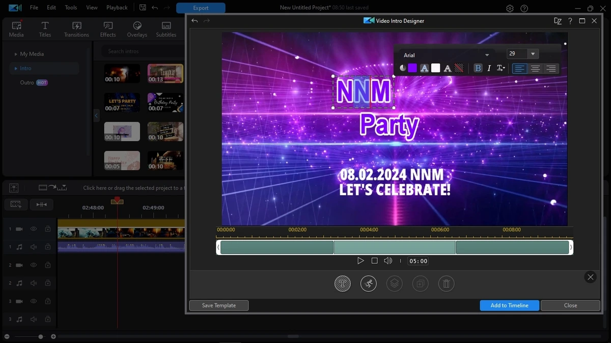Создание и редактирование видео CyberLink PowerDirector 2024 Ultimate 22.1.1.2601.0 (x64) — изображение 3