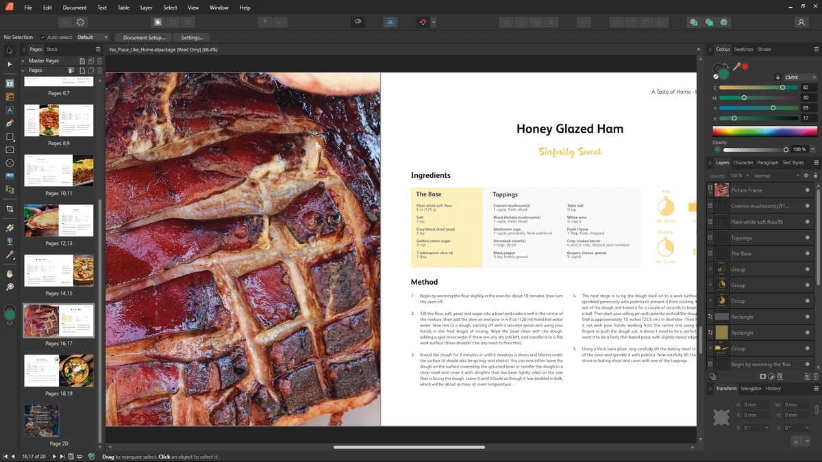 Создание макетов книг и плакатов Affinity Publisher 2.6.0.3134 by elchupacabra — изображение 3